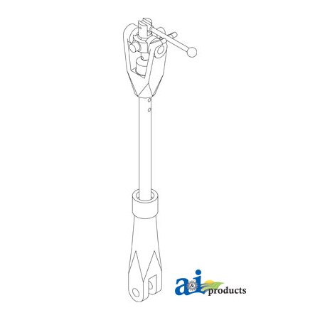 A & I Products Complete Adjustable Lift Link 7" x6" x40" A-AR44555